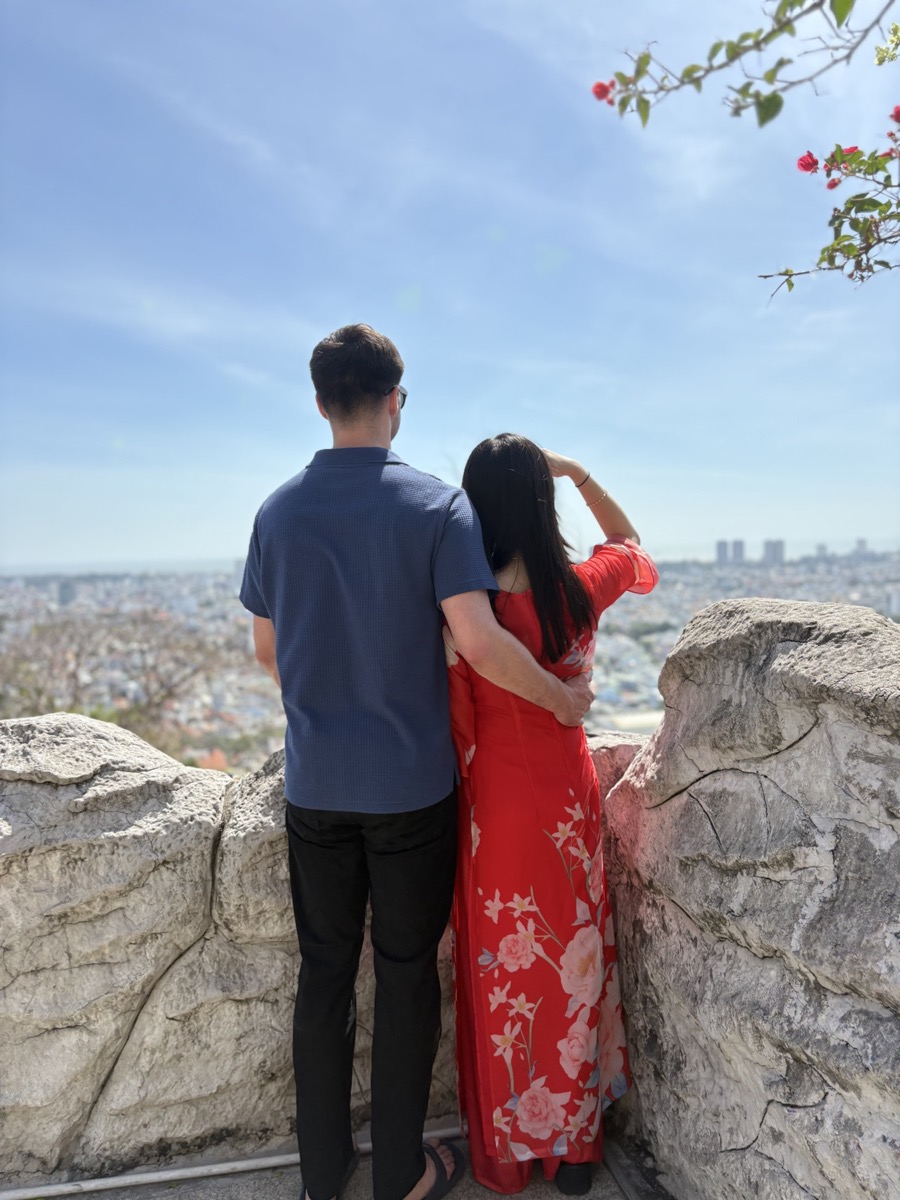 Linh and Andrew together