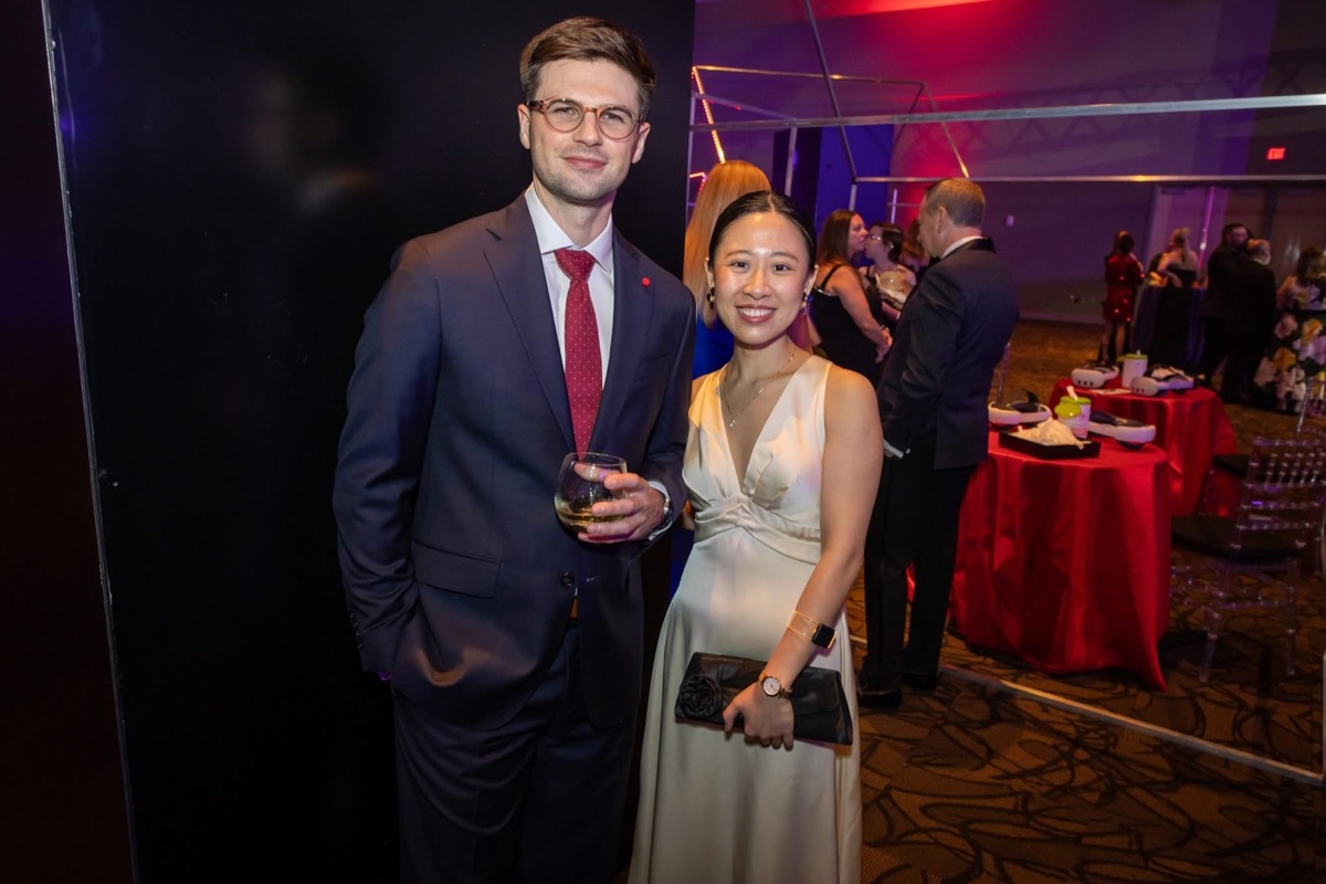 Linh and Andrew together